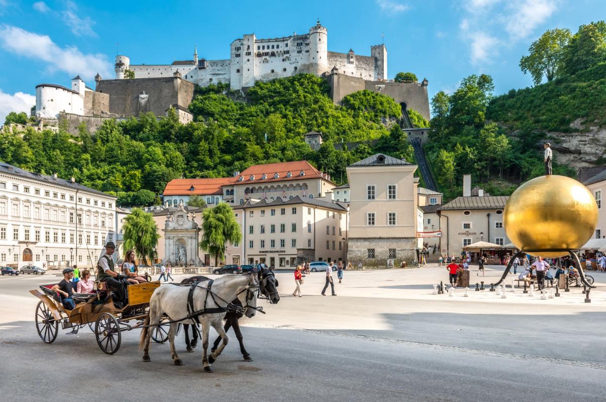 Besuchen Sie die Festspielstadt Salzburg mit ihren zahlreichen Sehenswürdigkeiten